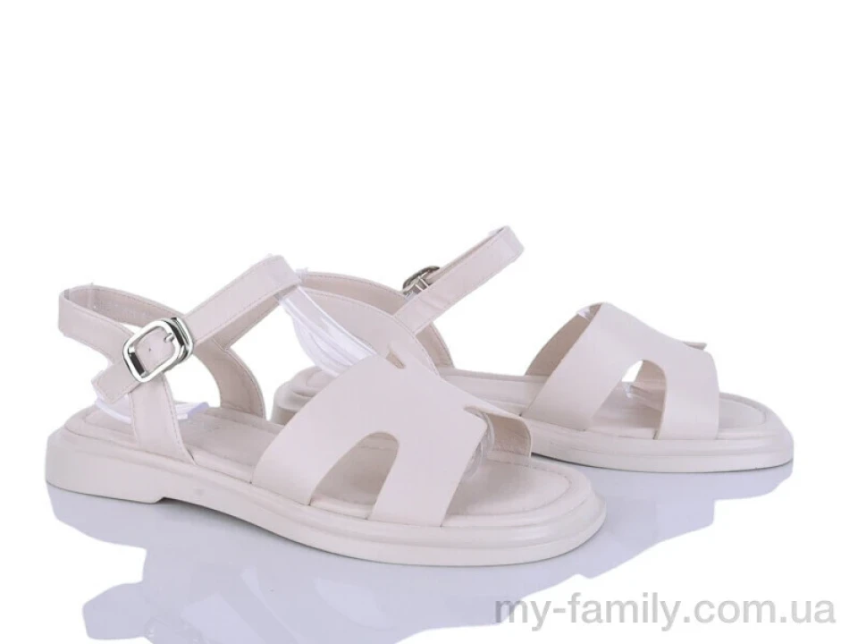 Босоніжки штучна шкіра бежевий жінки -, Жіночі босоніжки оптом