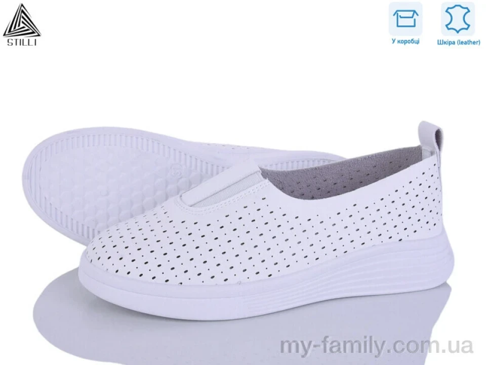 Сліпони натуральна шкіра білий жінки -, Жіночі сліпони оптом