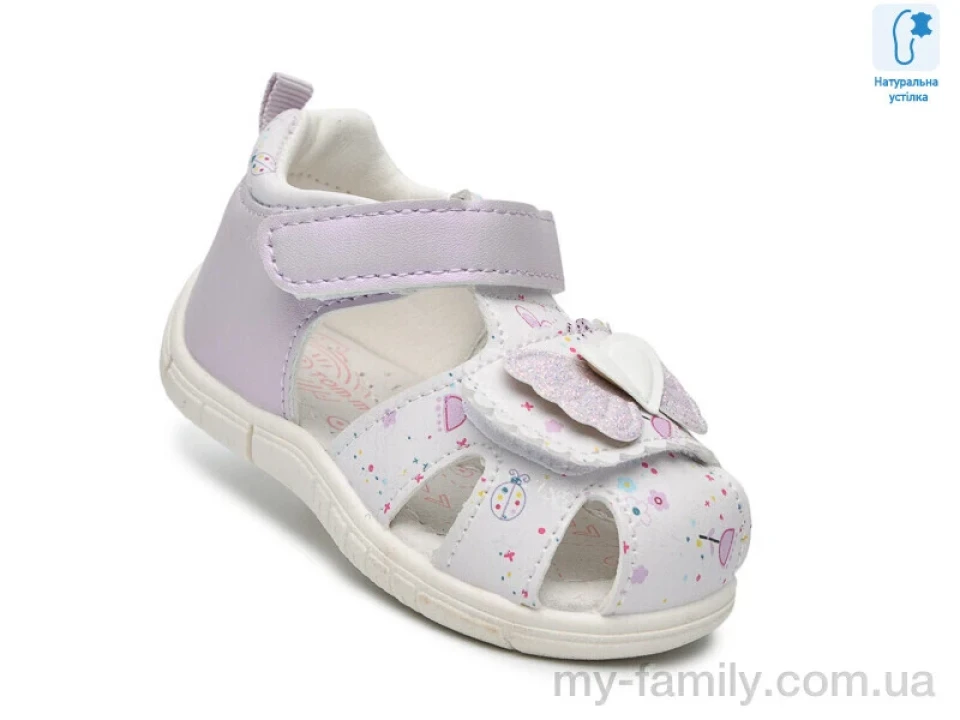 Босоніжки штучна шкіра фіолетовий діти дівчинка, Взуття оптом діти
