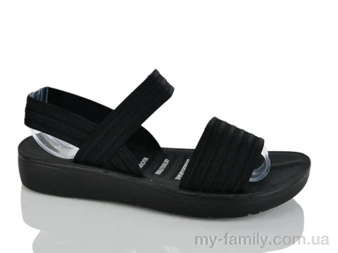 Босоніжки текстиль чорний жінки -, Жіночі босоніжки оптом