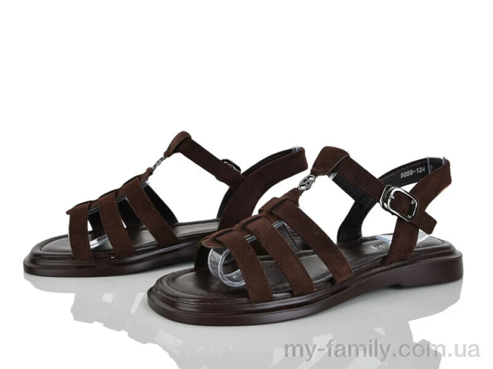 Босоніжки штучна замша коричневий жінки -, Жіночі босоніжки оптом