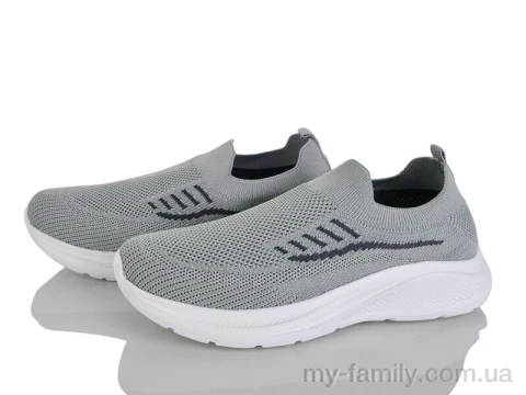 Кросівки текстиль сірий жінки -, Жіночі кросівки оптом