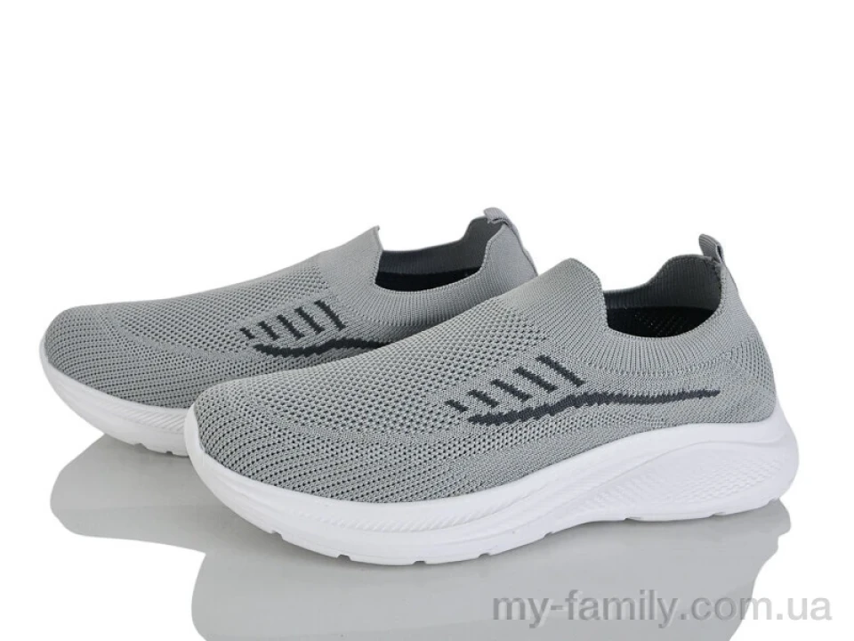 Кросівки текстиль сірий жінки -, Жіночі кросівки оптом