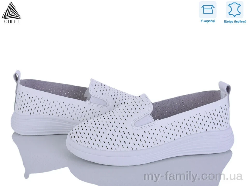 Сліпони натуральна шкіра білий жінки -, Жіночі сліпони оптом