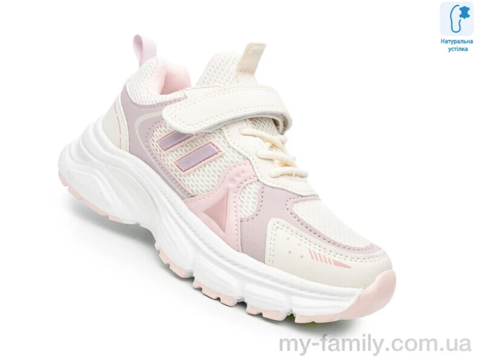 Кроссовки искусственная кожа-текстиль бежевый дети девочка, Детски кроссовки оптом