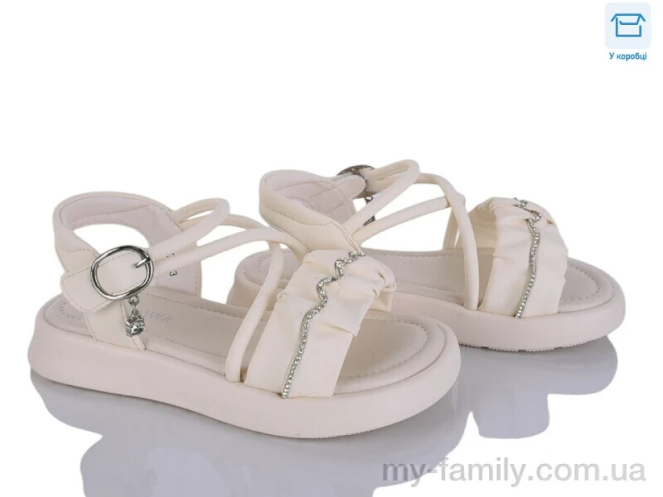 Босоніжки штучна шкіра бежевий діти дівчинка, Взуття оптом діти