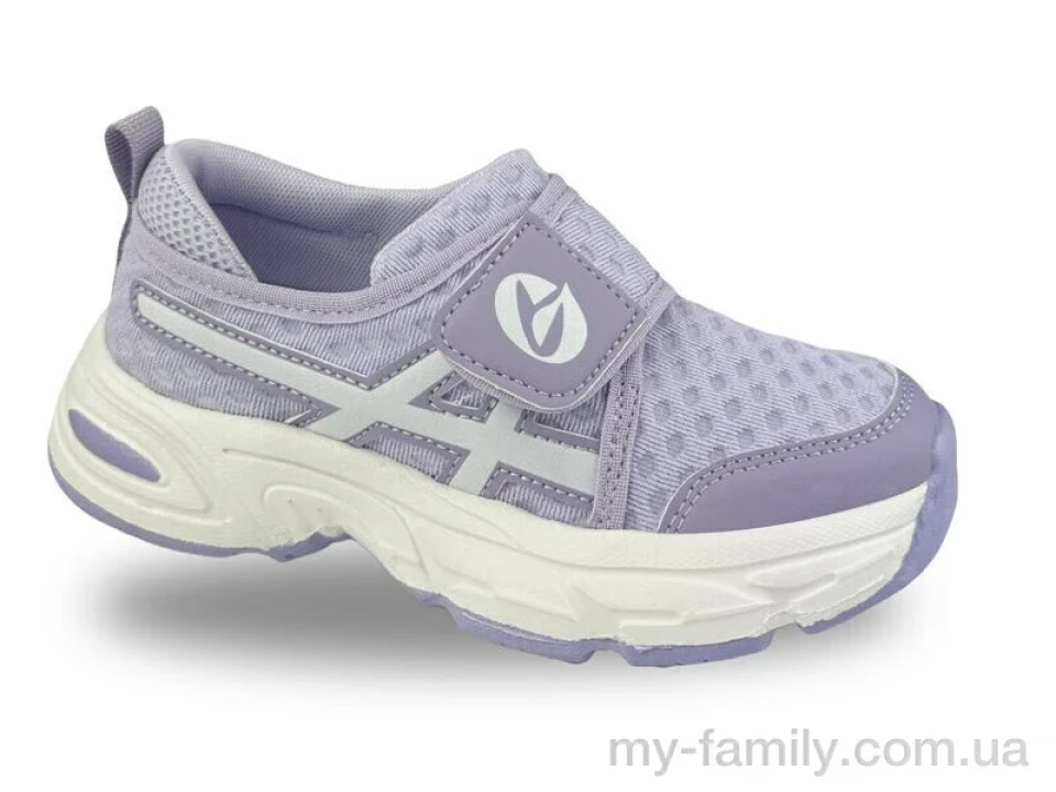 Кросівки штучна шкіра-текстиль фіолетовий діти дівчинка, Дитячі кросівки оптом
