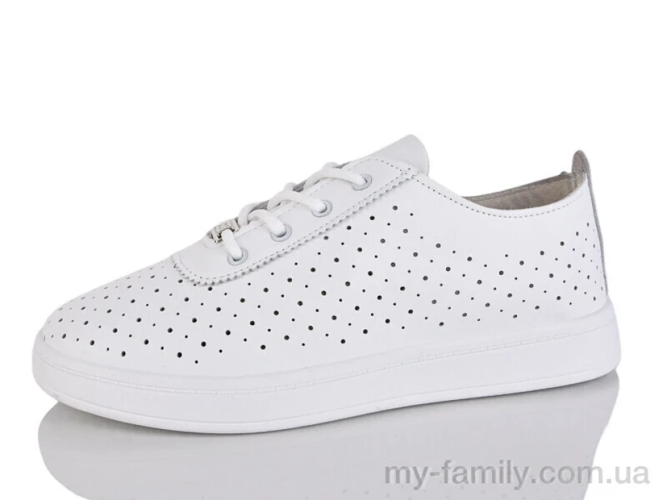 Кросівки штучна шкіра білий жінки -, Жіночі кросівки оптом