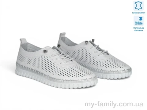 Мокасини натуральна шкіра білий жінки -, Взуття оптом жінки