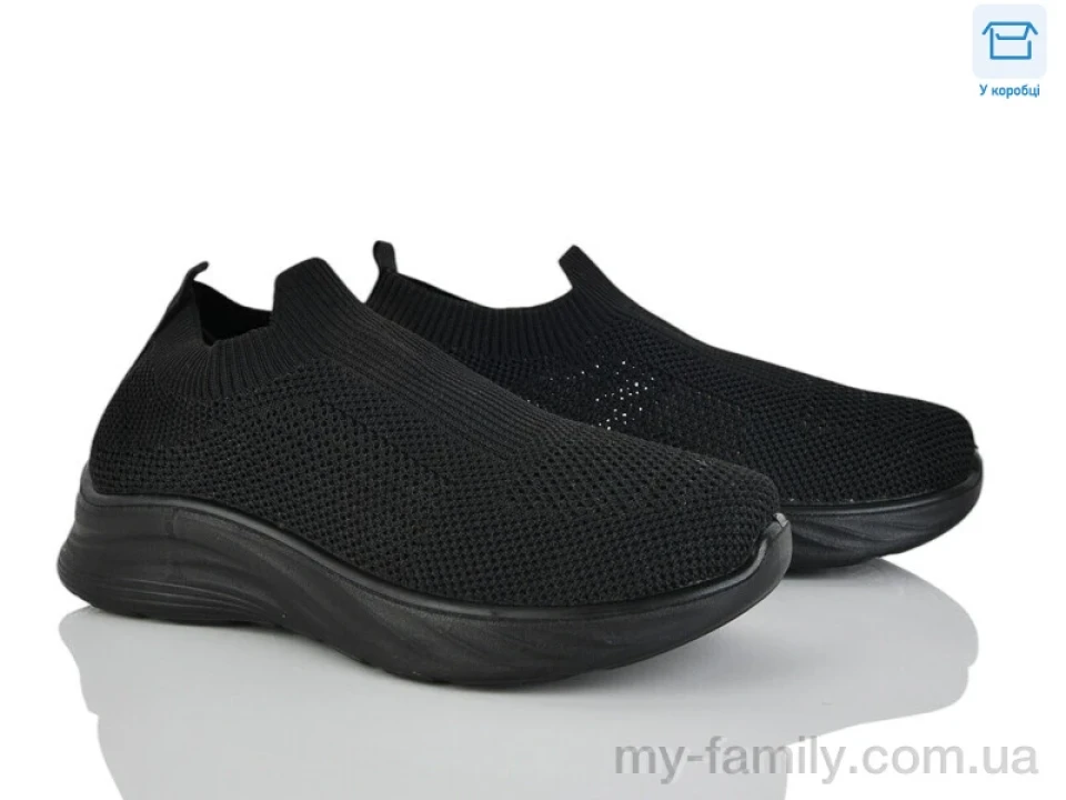 Кросівки текстиль чорний жінки -, Жіночі кросівки оптом