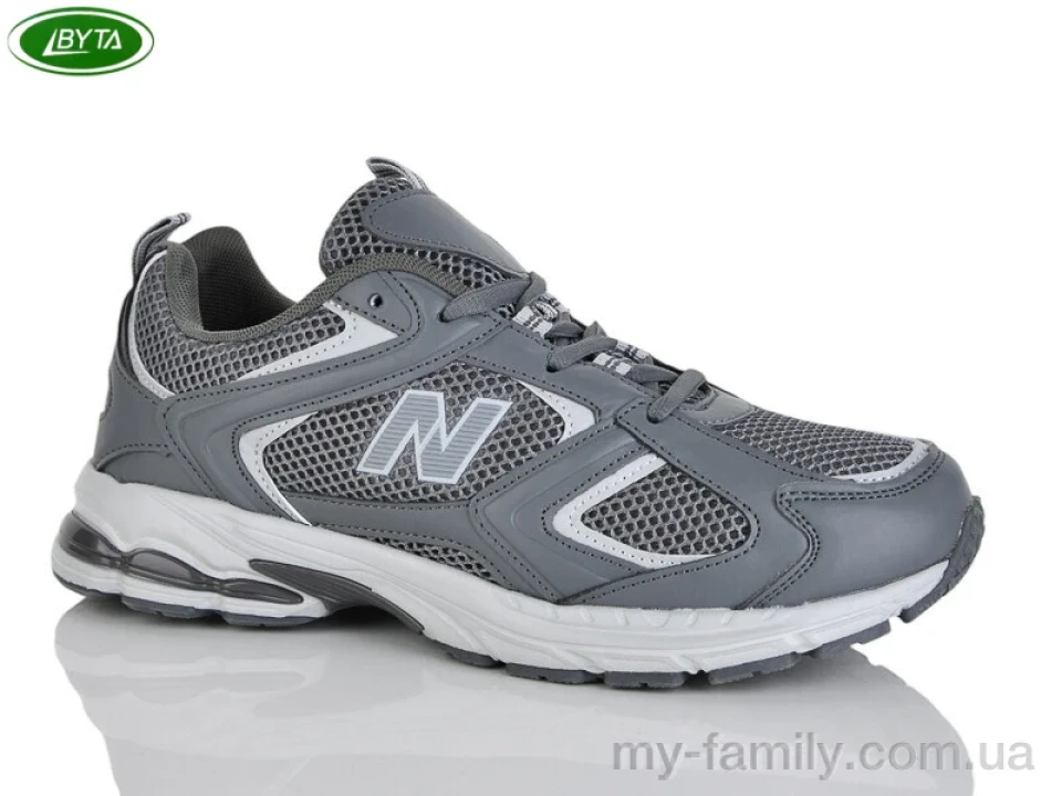 Кросівки штучна шкіра-текстиль сірий чоловіки -, Чоловічі кросівки оптом