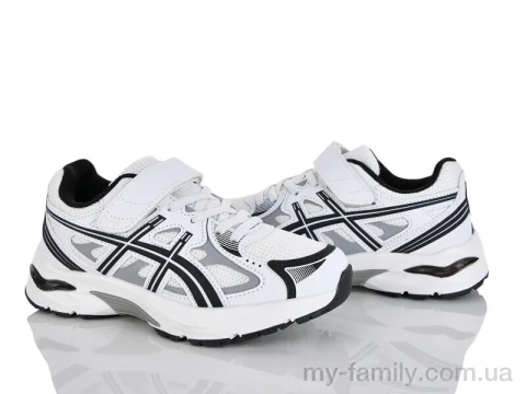 Кросівки штучна шкіра-текстиль білий діти унісекс, Дитячі кросівки оптом