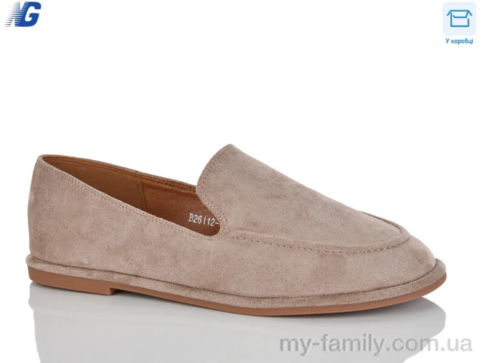 Туфлі штучна замша бежевий жінки -, Туфлі жіночі оптом