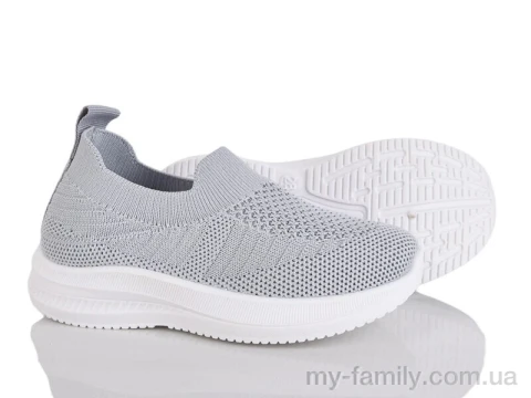 Кросівки текстиль сірий діти унісекс, Дитячі кросівки оптом