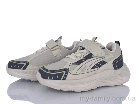 Кросівки штучна шкіра-текстиль бежевий діти унісекс, Дитячі кросівки оптом