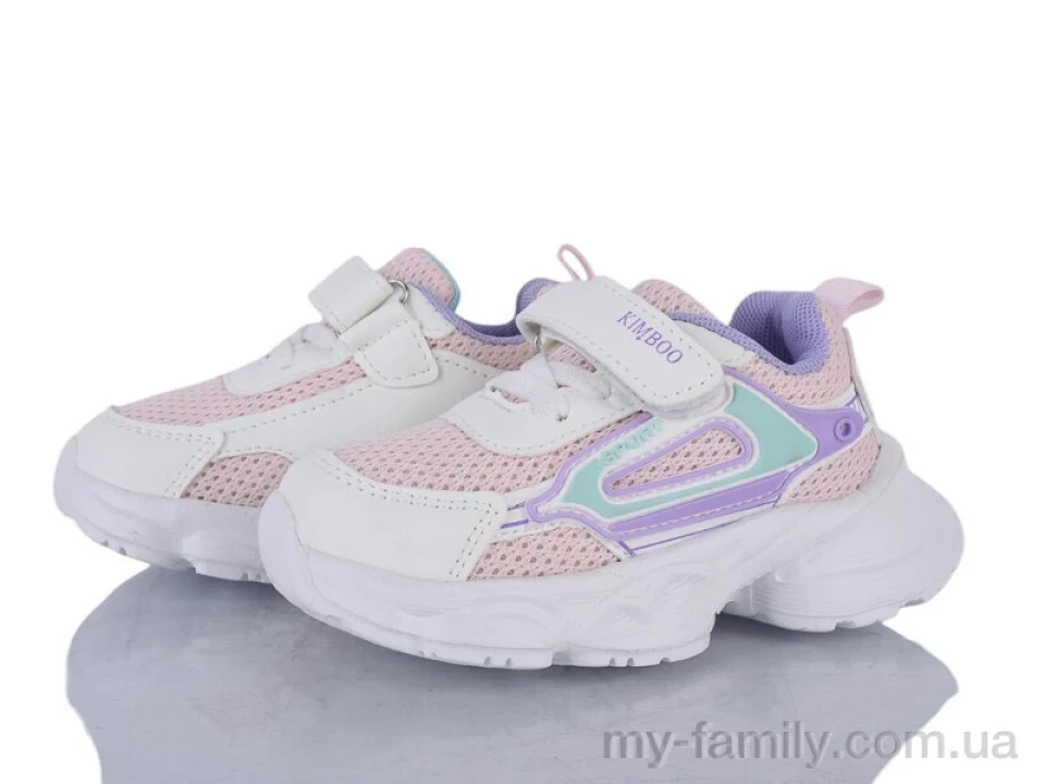 Кросівки штучна шкіра-текстиль рожевий діти дівчинка, Дитячі кросівки оптом