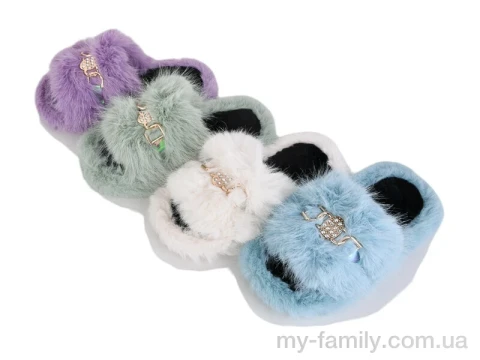 Капці штучне хутро мікс діти дівчинка, Капці оптом