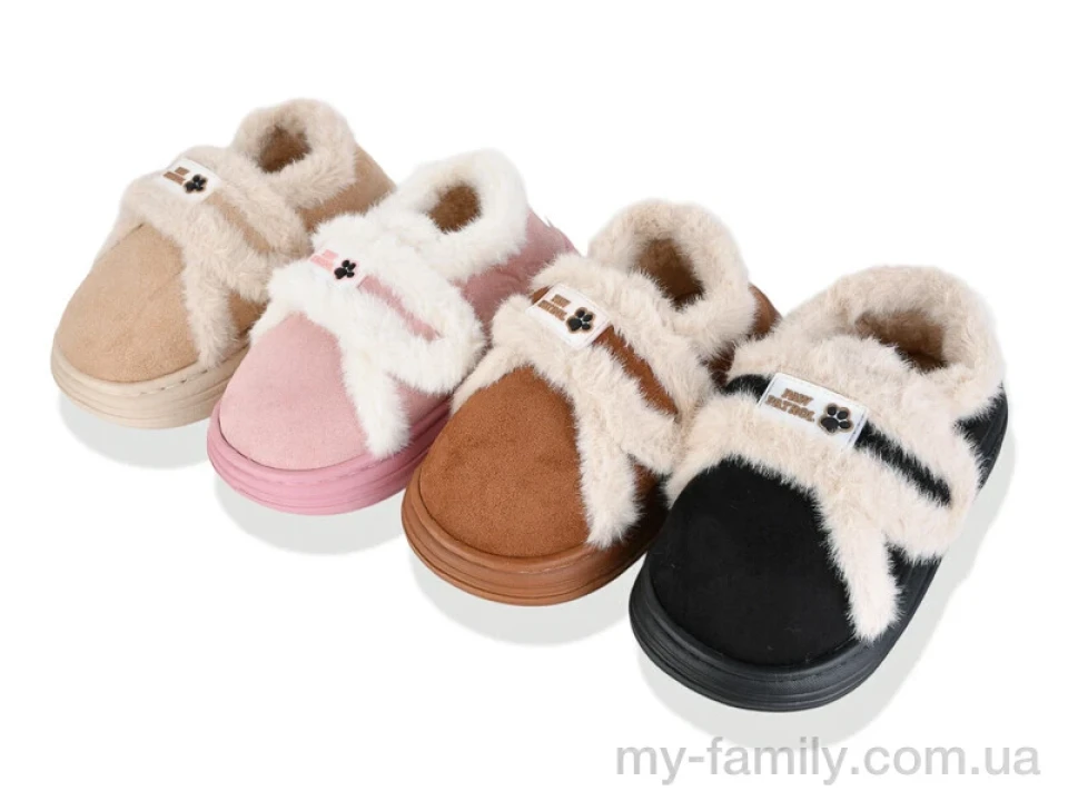 Капці текстиль мікс діти дівчинка, Капці оптом