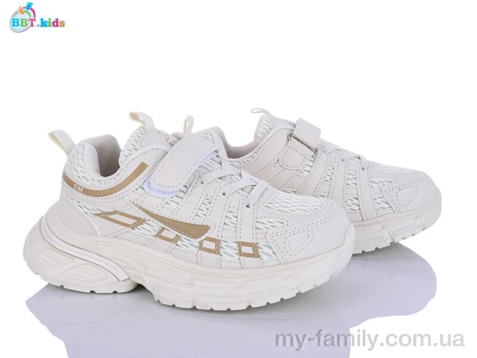 Кросівки штучна шкіра-текстиль бежевий діти унісекс, Дитячі кросівки оптом