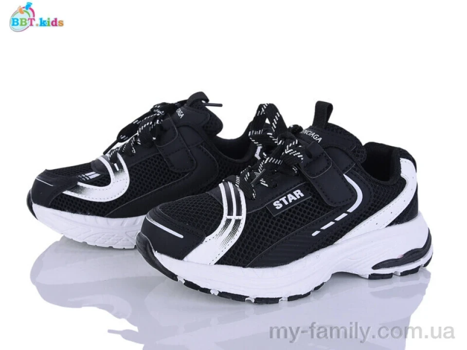 Кросівки штучна шкіра-текстиль чорний діти унісекс, Дитячі кросівки оптом
