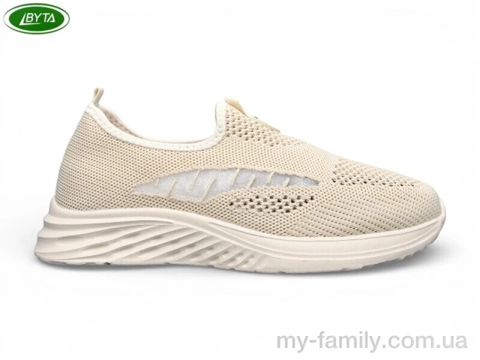 Кросівки текстиль бежевий жінки -, Жіночі кросівки оптом