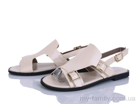 Босоніжки штучна шкіра бежевий жінки -, Жіночі босоніжки оптом