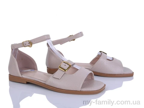 Босоніжки штучна шкіра бежевий жінки -, Жіночі босоніжки оптом