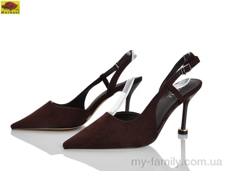 Туфли искусственная замша коричневый женщины -, Туфли женские оптом