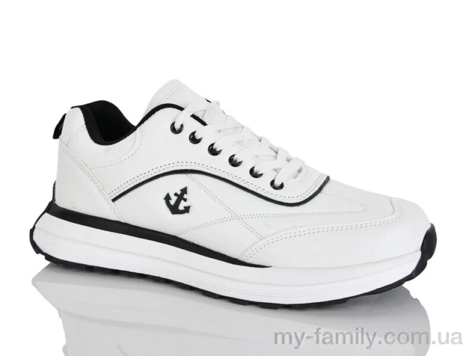 Кросівки штучна шкіра білий чоловіки -, Чоловічі кросівки оптом