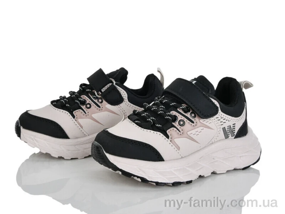 Кросівки штучна шкіра бежевий діти унісекс, Дитячі кросівки оптом