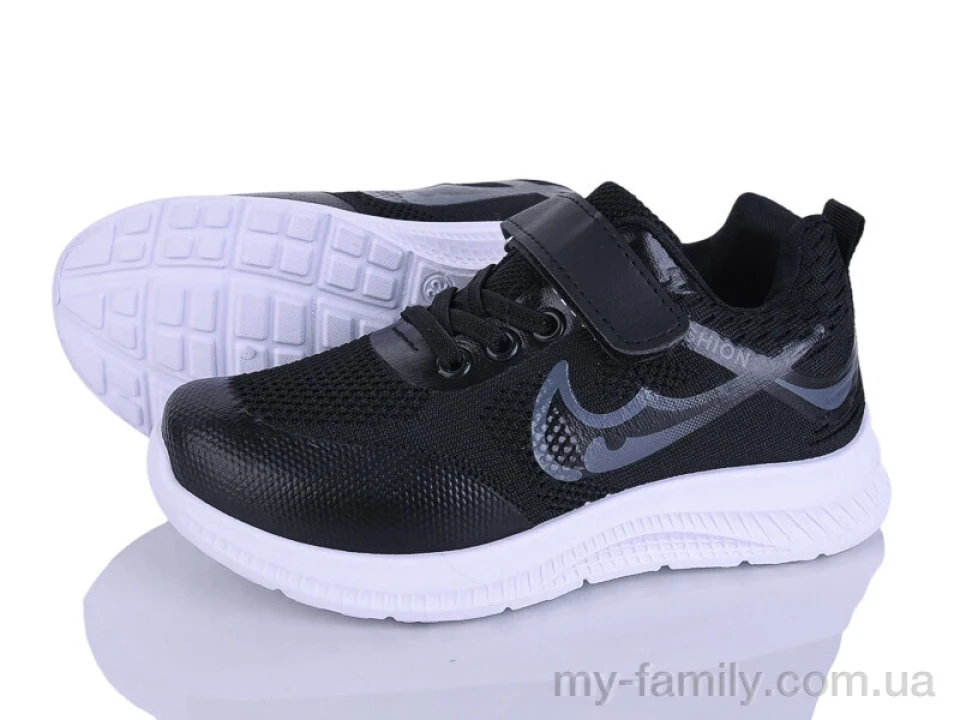 Кросівки текстиль чорний діти унісекс, Дитячі кросівки оптом