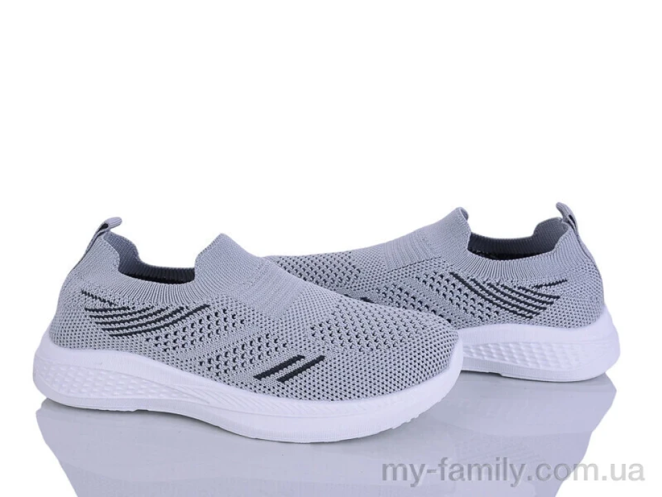 Кросівки текстиль сірий діти унісекс, Дитячі кросівки оптом
