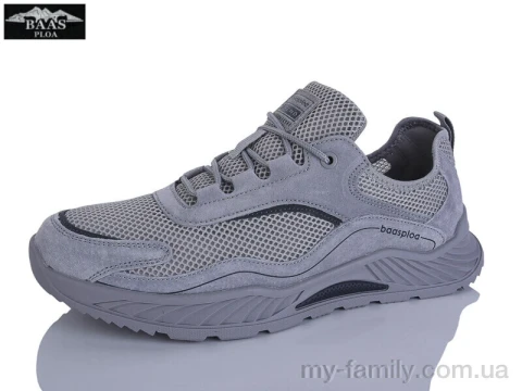 Кросівки штучна замша-текстиль сірий чоловіки -, Чоловічі кросівки оптом