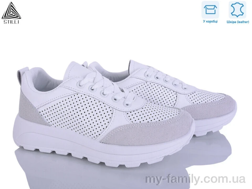 Кросівки натуральна шкіра-натуральна замша білий жінки -, Жіночі кросівки оптом