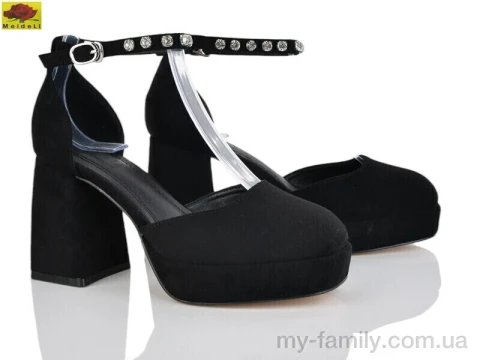 Туфлі штучна замша чорний жінки -, Туфлі жіночі оптом