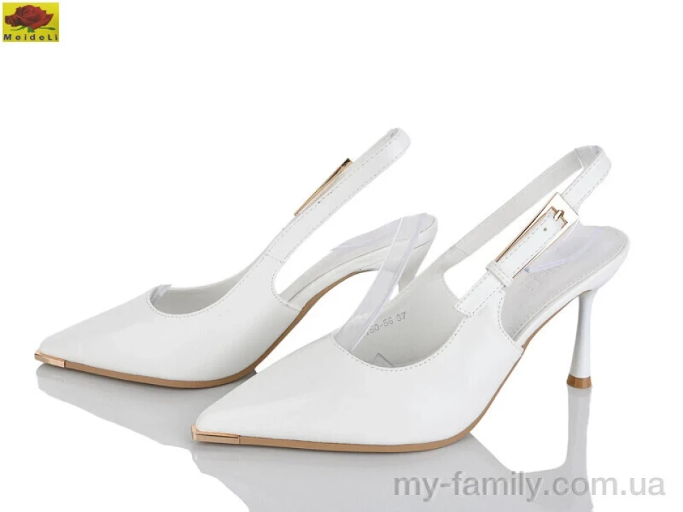 Туфлі штучна шкіра білий жінки -, Туфлі жіночі оптом