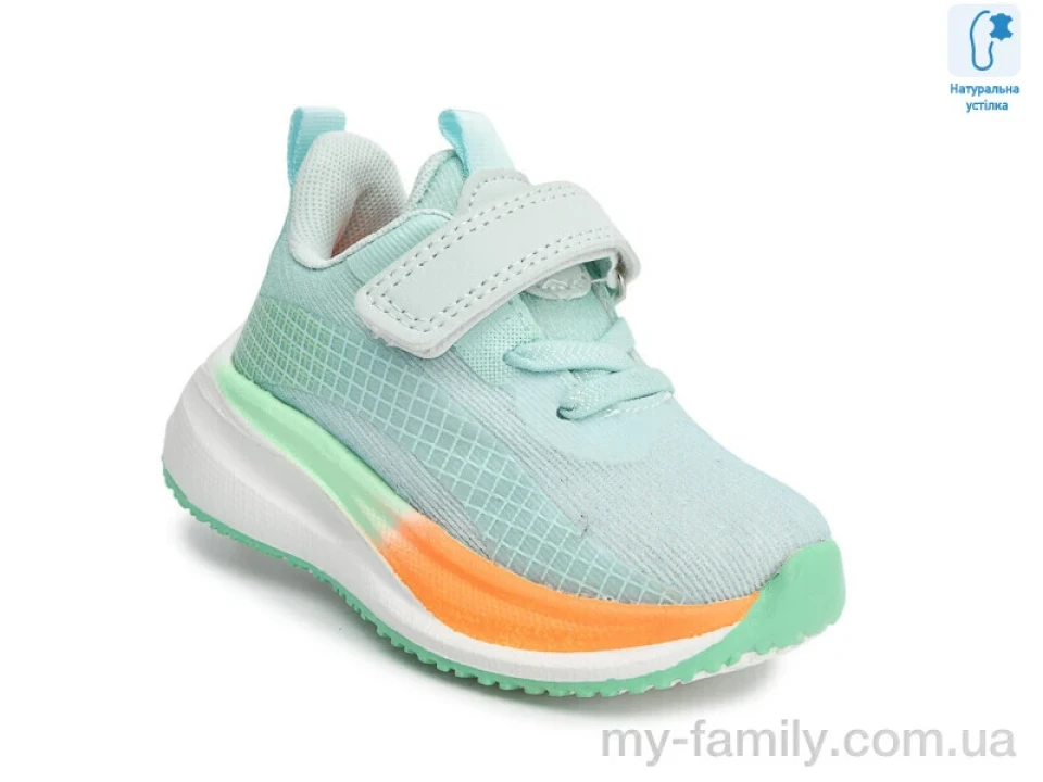 Кросівки текстиль зелений діти дівчинка, Дитячі кросівки оптом