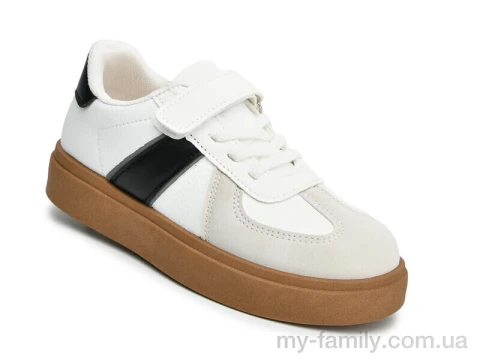 Кросівки штучна шкіра білий діти хлопчик, Дитячі кросівки оптом