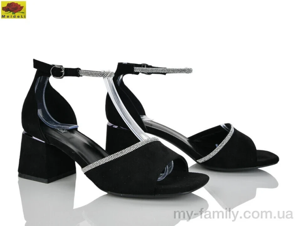 Босоніжки штучна замша чорний жінки -, Жіночі босоніжки оптом