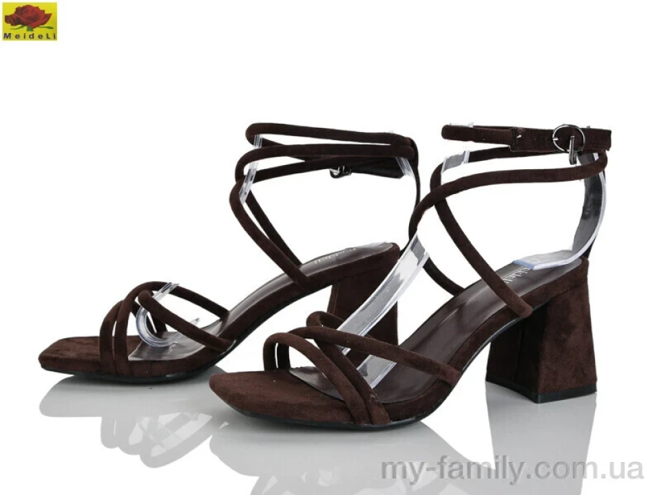 Босоніжки штучна замша коричневий жінки -, Жіночі босоніжки оптом