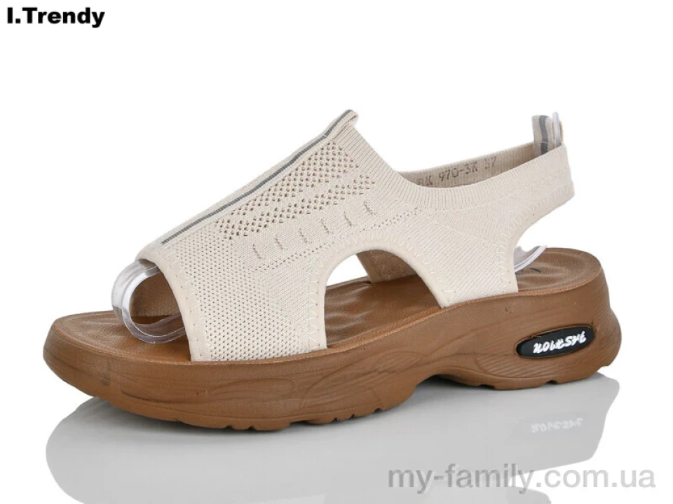 Босоніжки текстиль бежевий жінки -, Жіночі босоніжки оптом