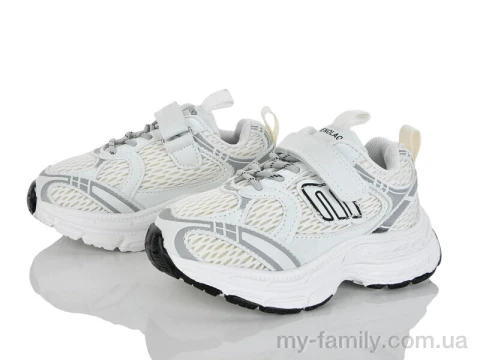 Кросівки штучна шкіра-текстиль білий діти унісекс, Дитячі кросівки оптом