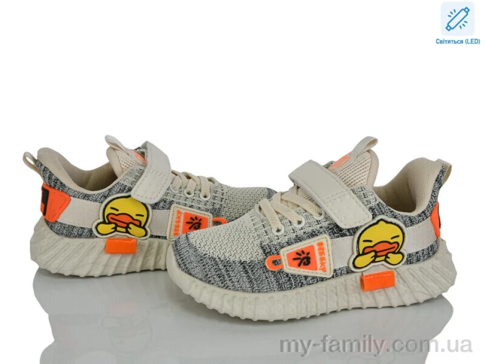 Кросівки текстиль бежевий діти унісекс, Дитячі кросівки оптом