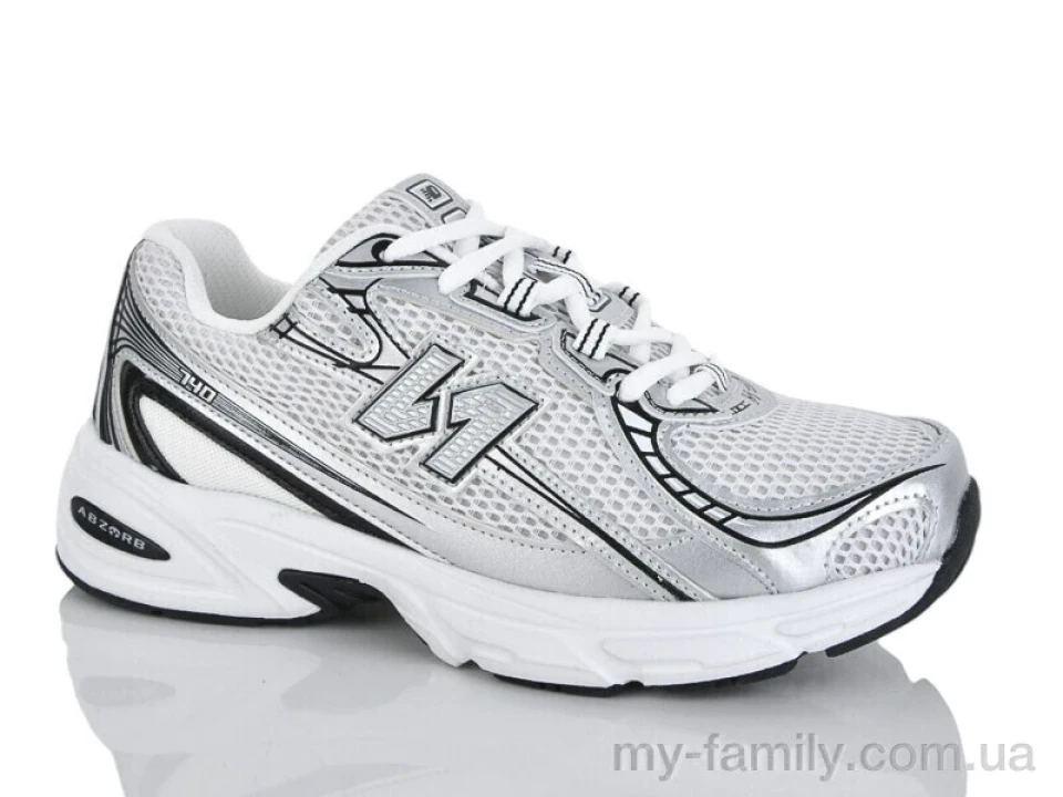 Кросівки штучна шкіра-текстиль сірий жінки -, Жіночі кросівки оптом