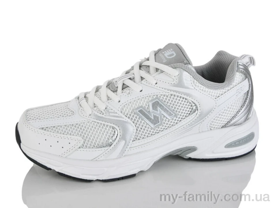 Кросівки штучна шкіра-текстиль білий жінки -, Жіночі кросівки оптом