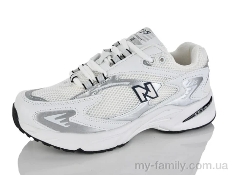 Кросівки штучна шкіра-текстиль білий жінки -, Жіночі кросівки оптом