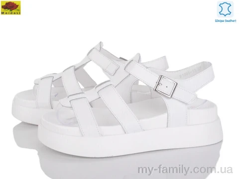 Босоніжки натуральна шкіра білий жінки -, Жіночі босоніжки оптом