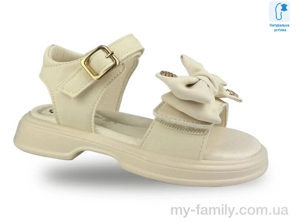 Босоніжки штучна шкіра бежевий діти дівчинка, Взуття оптом діти