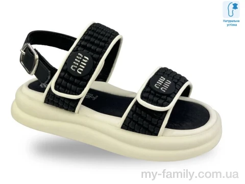 Босоніжки штучна шкіра чорний діти дівчинка, Взуття оптом діти