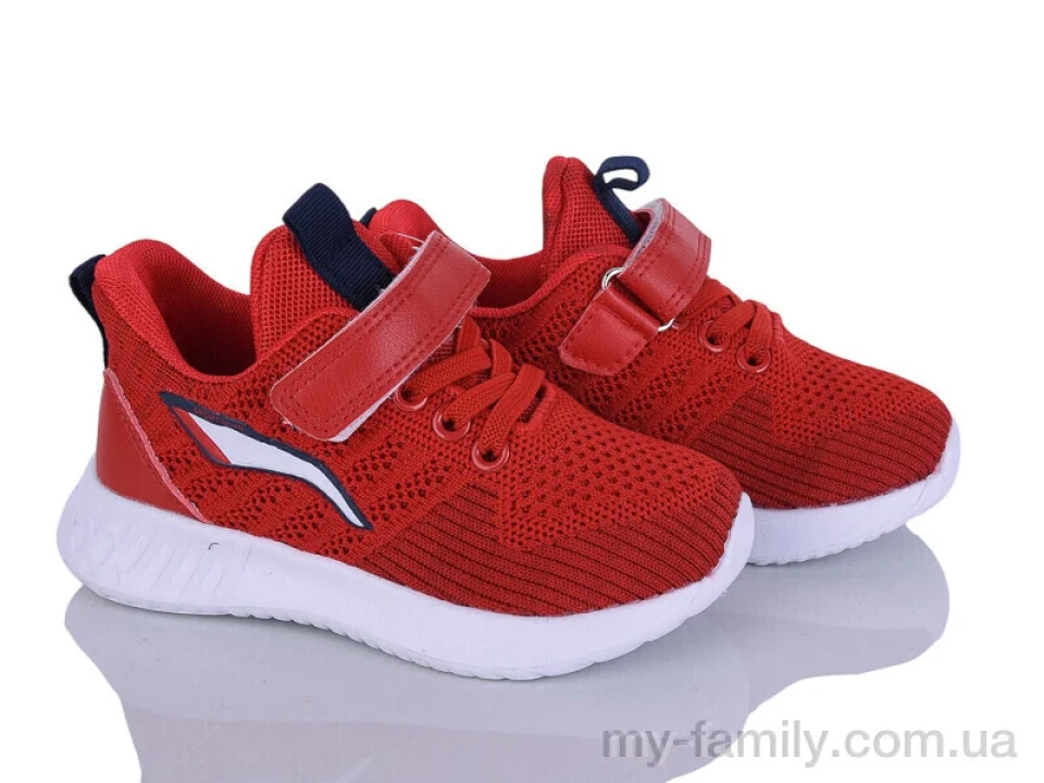 Кросівки текстиль червоний діти унісекс, Дитячі кросівки оптом